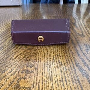 Etienne Aigner leather lipstick 💄 Case